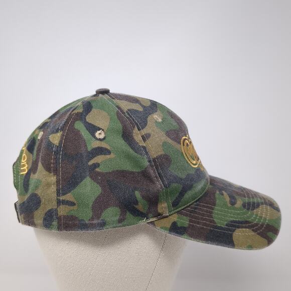 O'Reilly Auto Parts Strapback Baseball Cap Multicolor OS Adjustable Camouflage - Picture 4 of 8